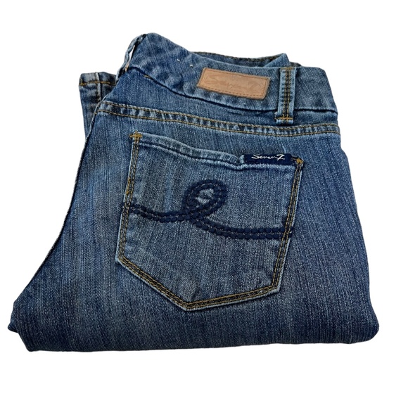 Seven7 Seven Medium Wash Boot Cut jeans Size 27 - Picture 5 of 14